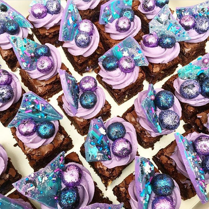 GLITTER BOMB BROWNIES
