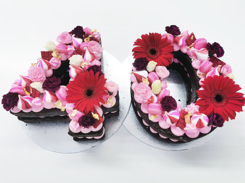 LOADED LETTER CAKES