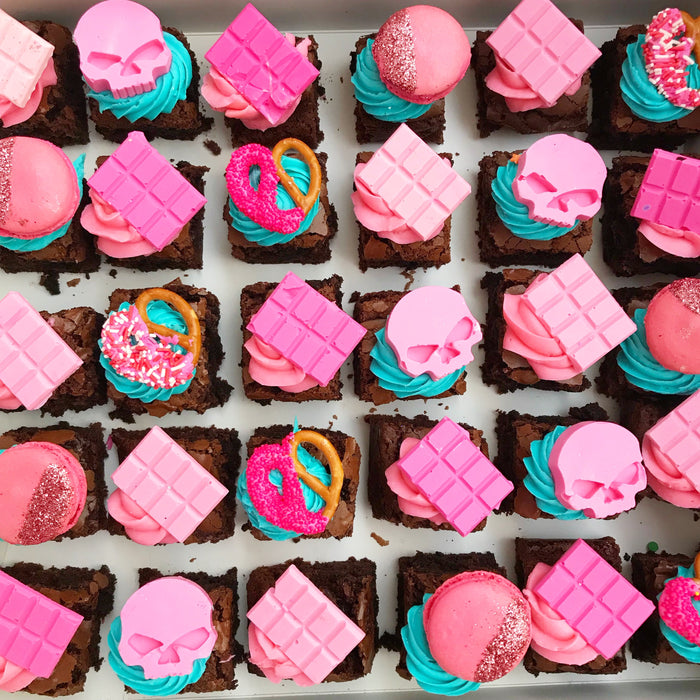 GLITTER BOMB BROWNIES