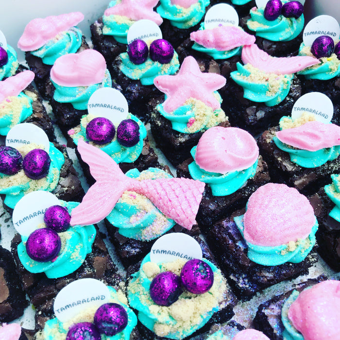 GLITTER BOMB BROWNIES