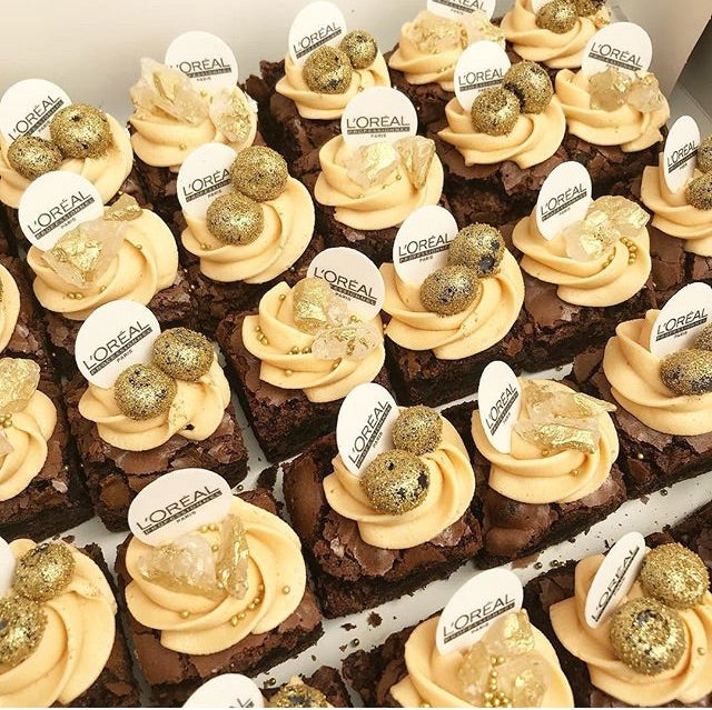 GLITTER BOMB BROWNIES